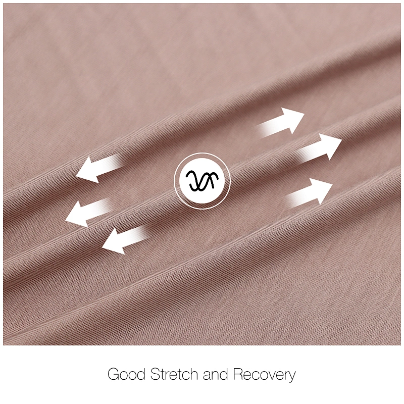 Good stretch and stability modal spandex single jersey fabric